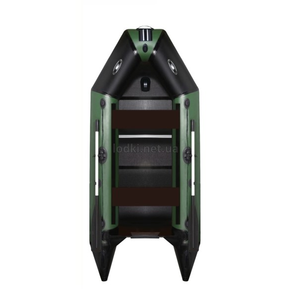 Надувная лодка AquaStar D-275 RFD зеленая